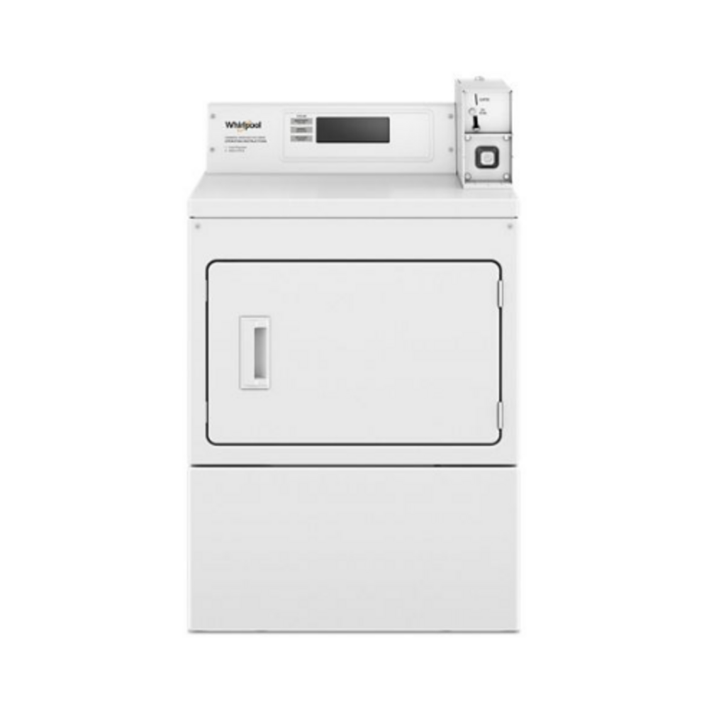 Whirlpool Commercial Commercial Gas Dryer with Factory Installed Coin Drop & Coin Box