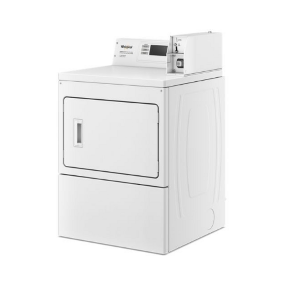 Whirlpool Commercial Commercial Gas Dryer with Factory Installed Coin Drop & Coin Box