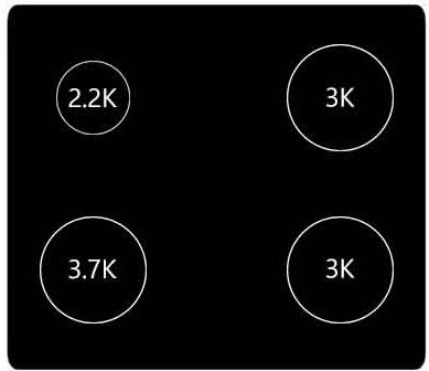 Fisher & Paykel 30" Series 7 4 Zone Induction Cooktop