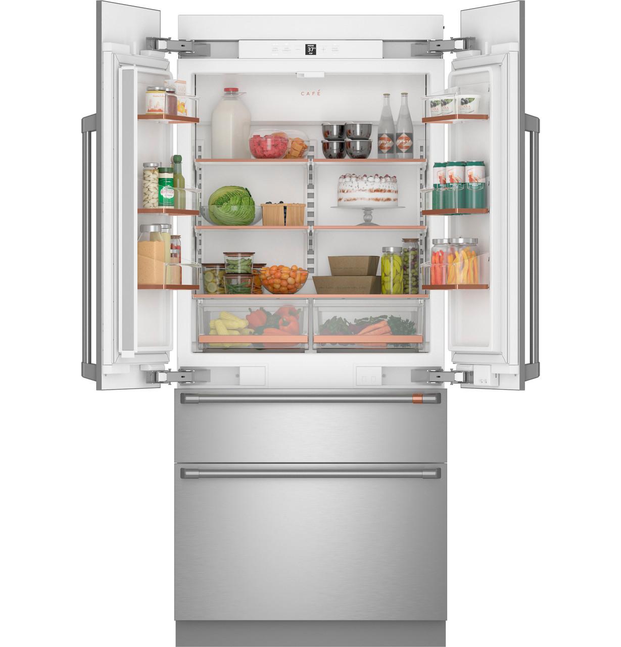 Cafe CAFÉ™ 36" Integrated French-Door Refrigerator
