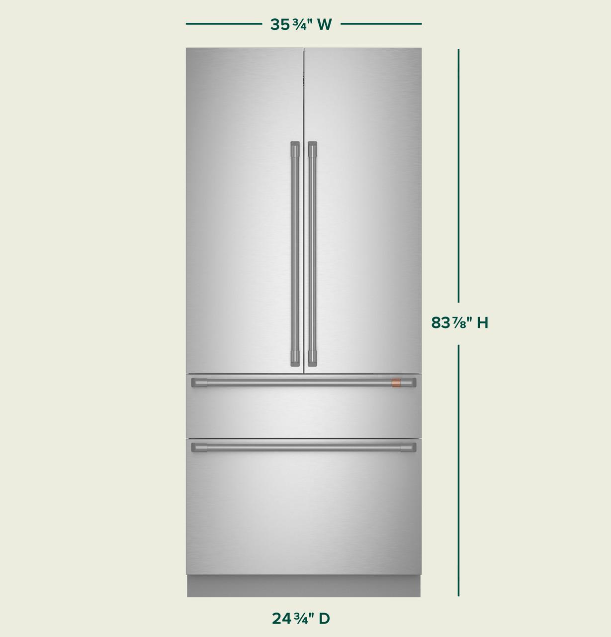 Cafe CAFÉ™ 36" Integrated French-Door Refrigerator