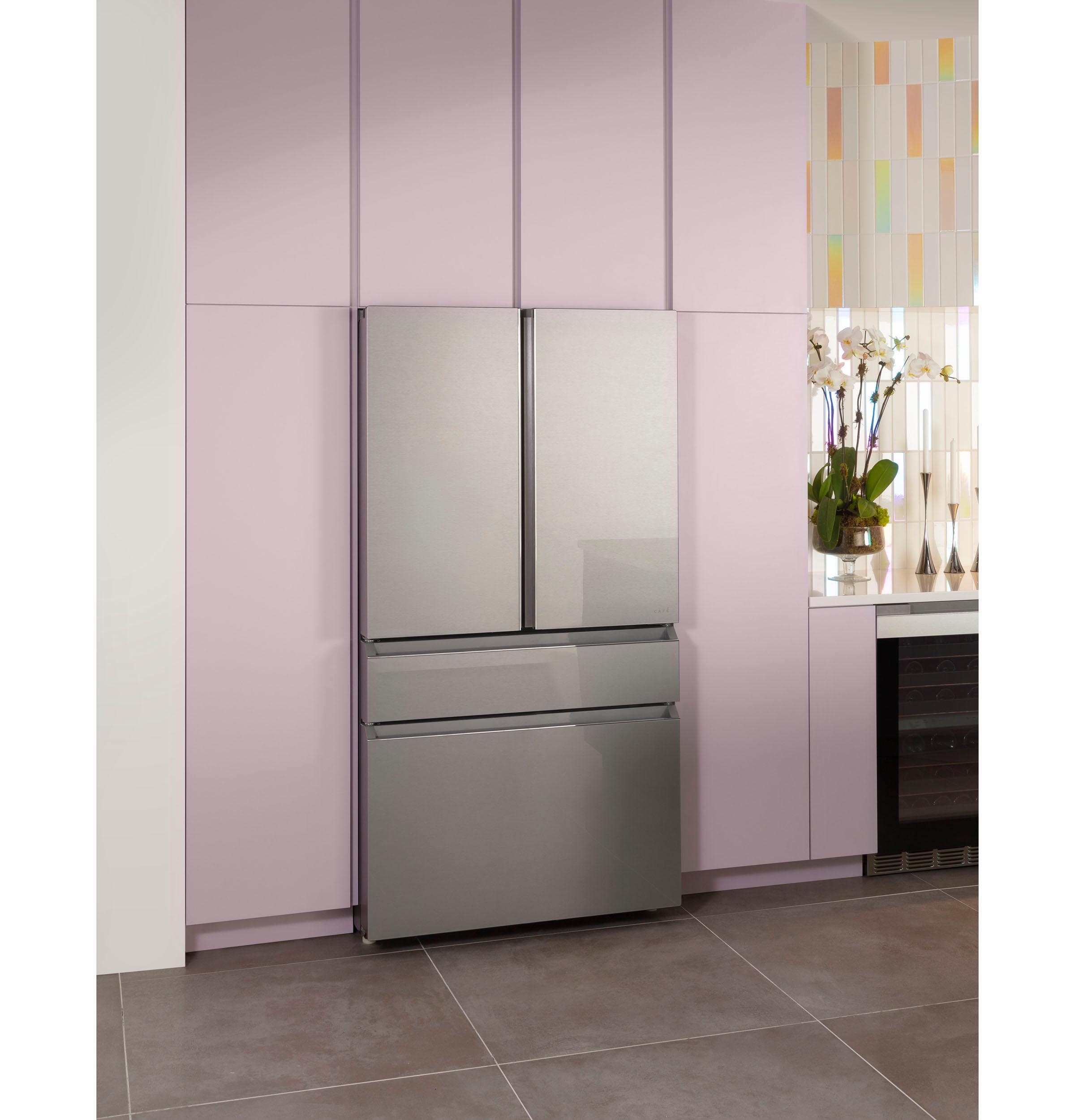 Cafe CAFÉ™ ENERGY STAR® 23.2 Cu. Ft. Smart Counter-Depth 4-Door French-Door Refrigera