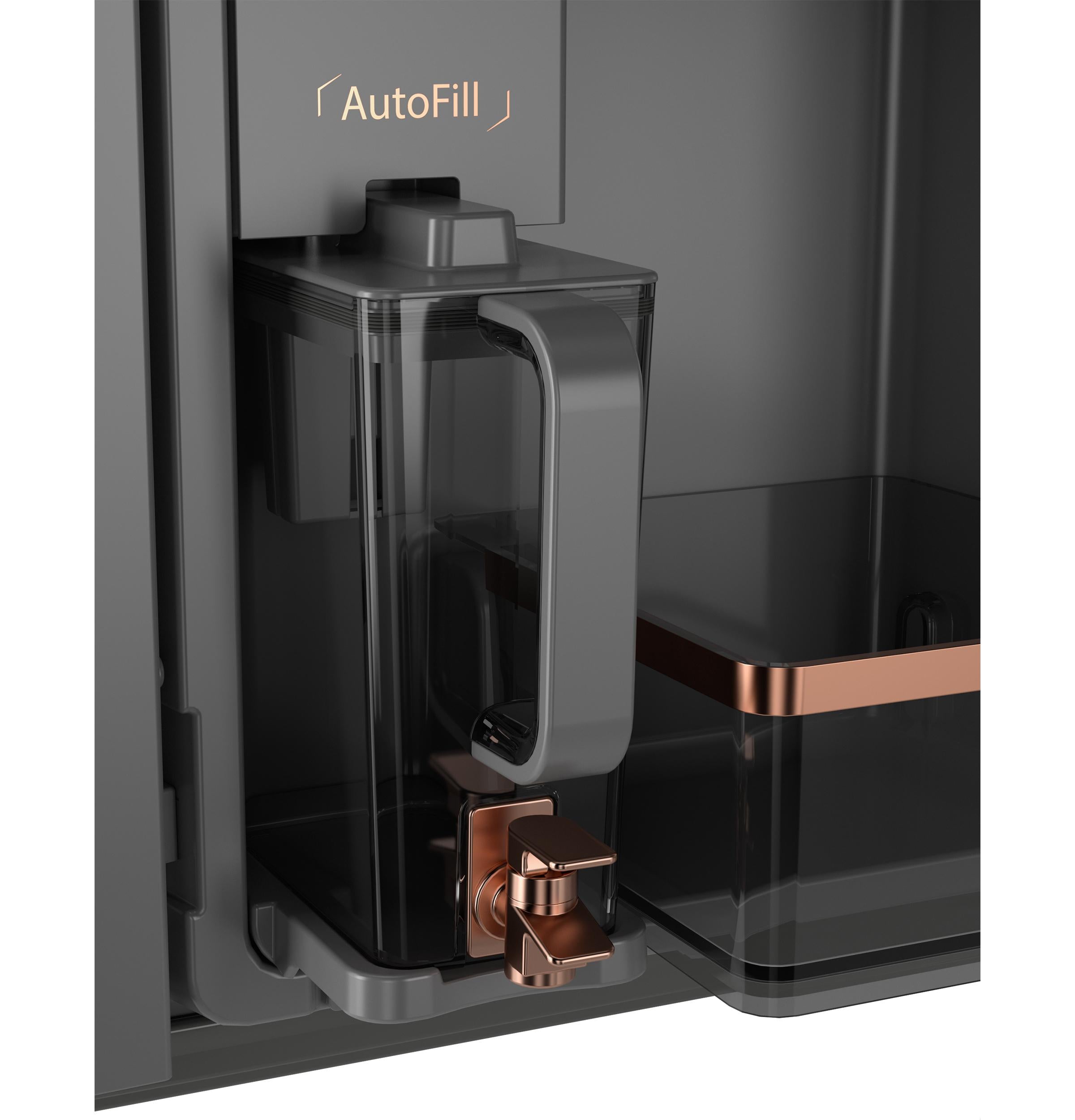 Cafe CAFÉ™ ENERGY STAR® 23.2 Cu. Ft. Smart Counter-Depth 4-Door French-Door Refrigera