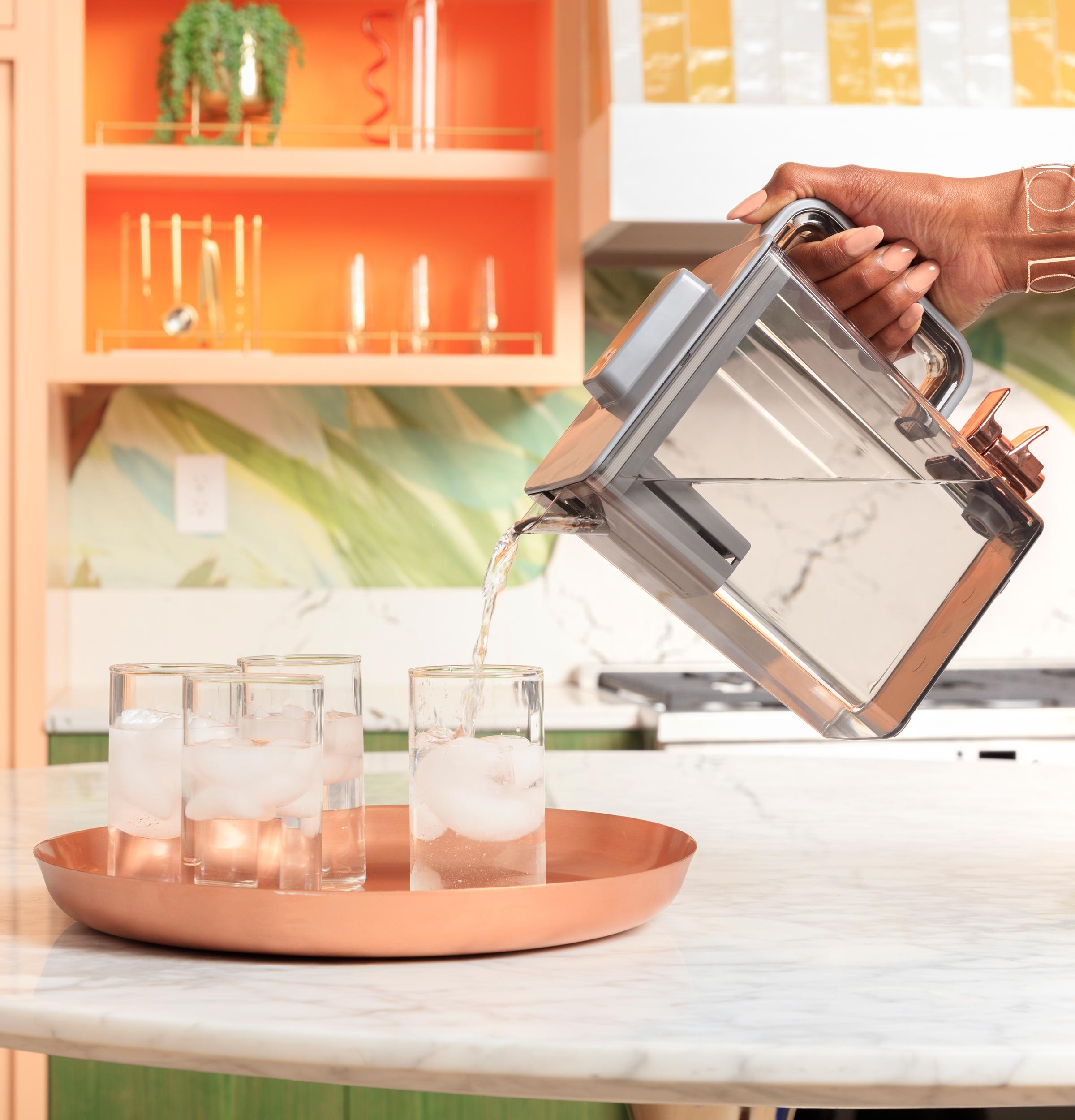 Cafe CAFÉ™ ENERGY STAR® 23.2 Cu. Ft. Smart Counter-Depth 4-Door French-Door Refrigera