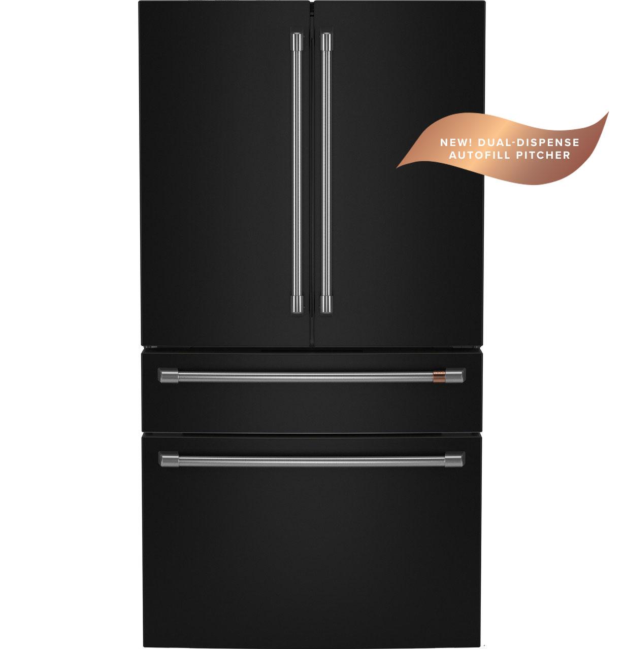 Cafe CAFÉ™ ENERGY STAR® 23.2 Cu. Ft. Smart Counter-Depth 4-Door French-Door Refrigera