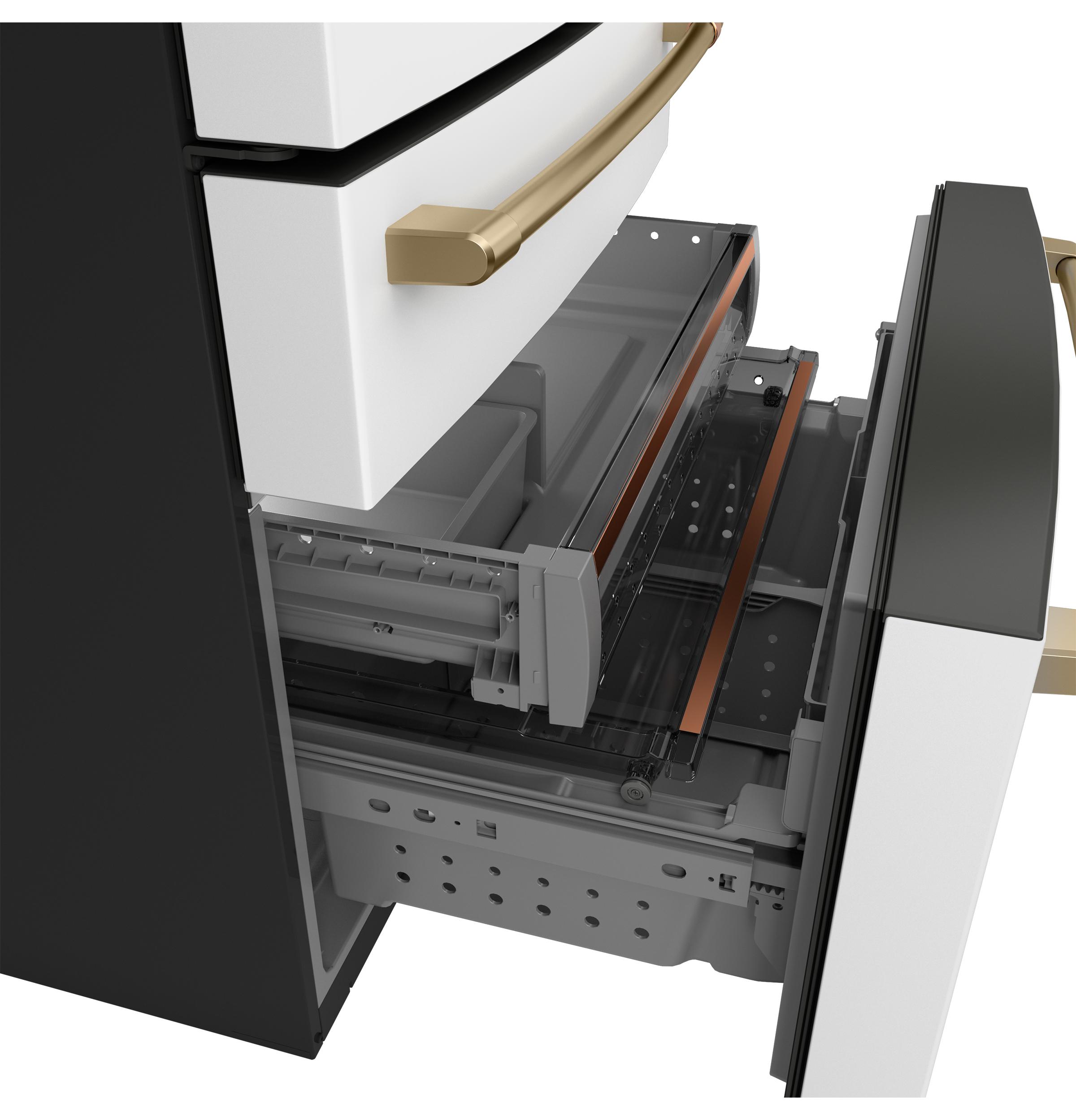 Cafe CAFÉ™ ENERGY STAR® 23.2 Cu. Ft. Smart Counter-Depth 4-Door French-Door Refrigera