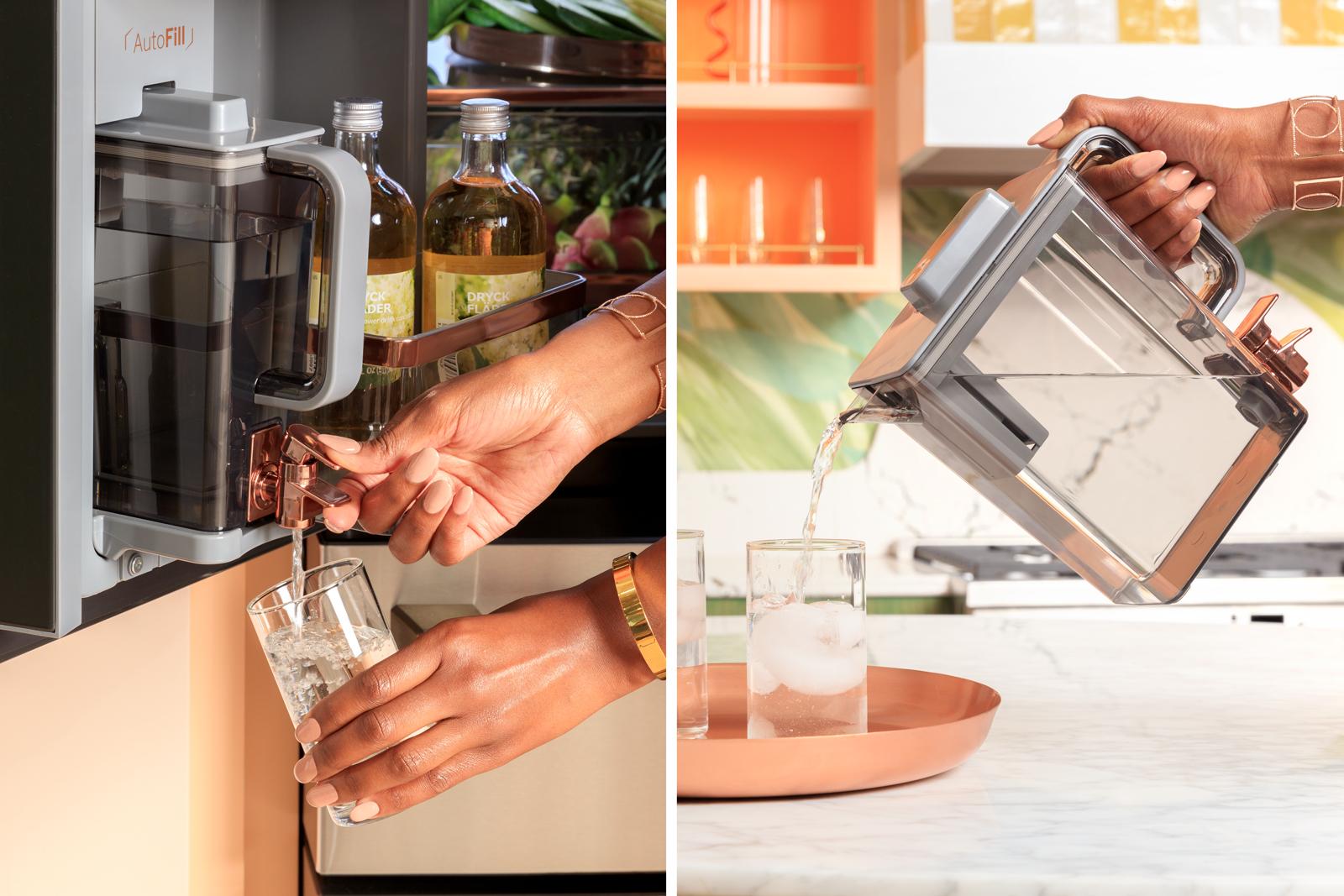 Cafe CAFÉ™ ENERGY STAR® 23.2 Cu. Ft. Smart Counter-Depth 4-Door French-Door Refrigera