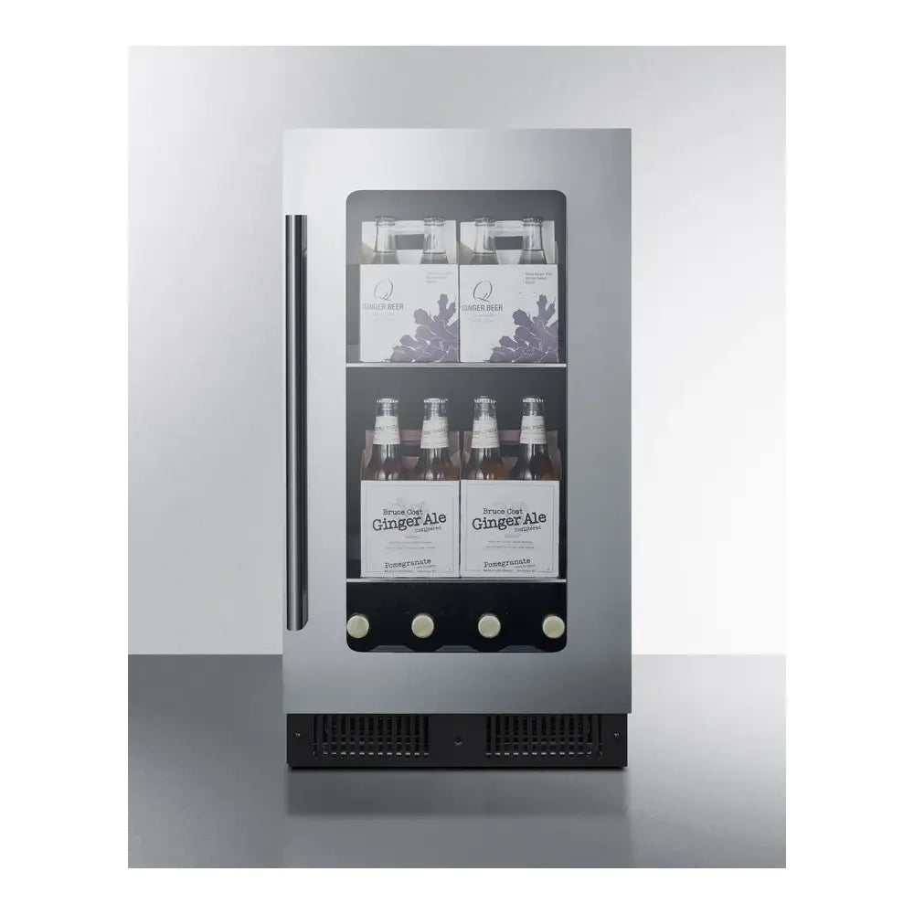 Summit 18" Wide Built-in Beverage Center