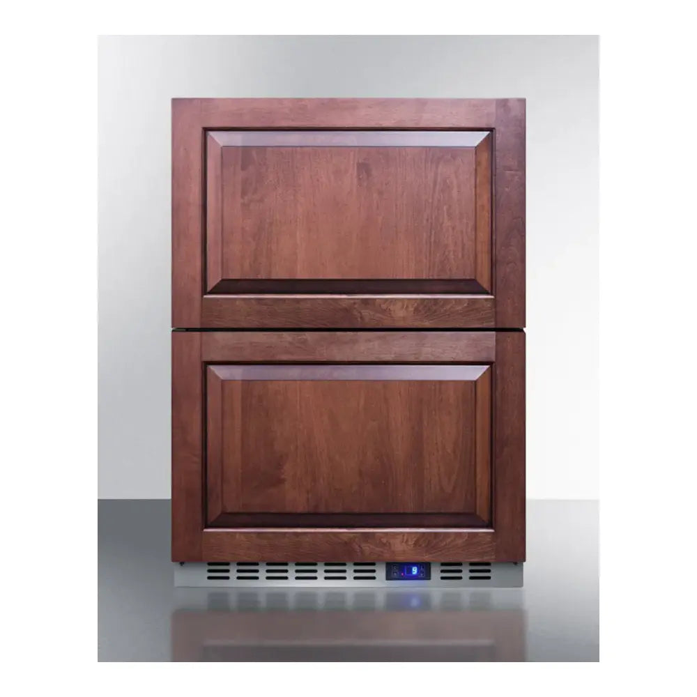 Summit 24" Wide Built-in 2-drawer All-freezer