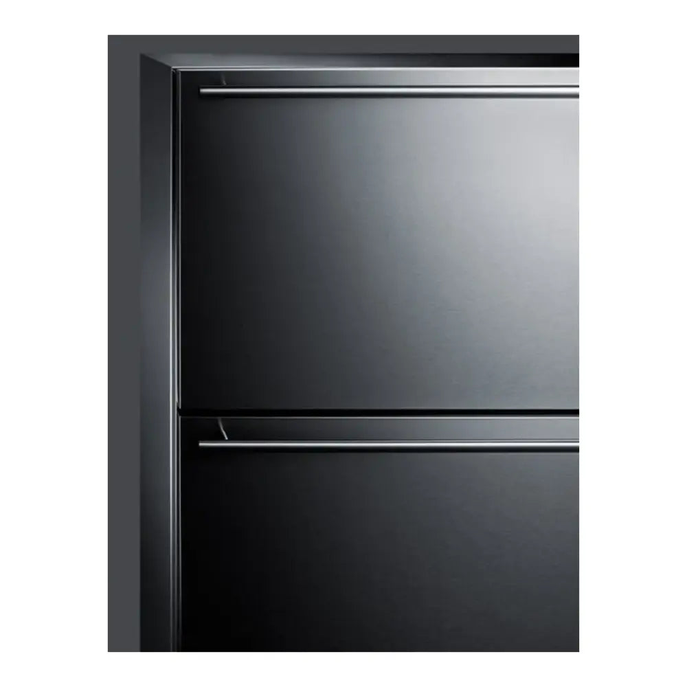 Summit 24" Wide Built-in 2-drawer All-freezer