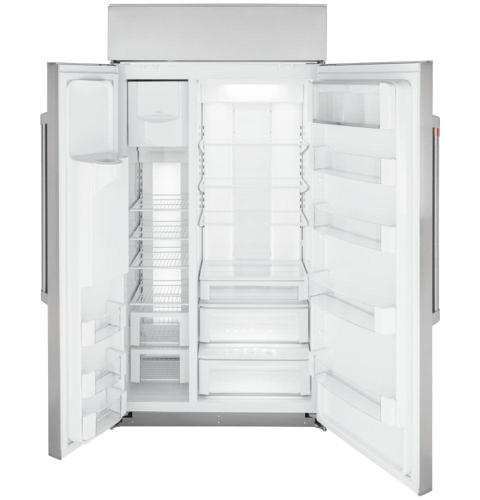Cafe CAFÉ™ 42" Smart Built-In Side-by-Side Refrigerator with Dispenser
