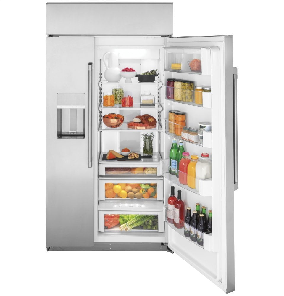 Cafe CAFÉ™ 42" Smart Built-In Side-by-Side Refrigerator with Dispenser