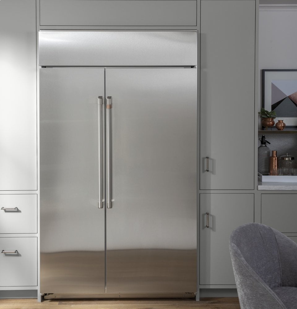 Cafe CAFÉ™ 48" Smart Built-In Side-by-Side Refrigerator