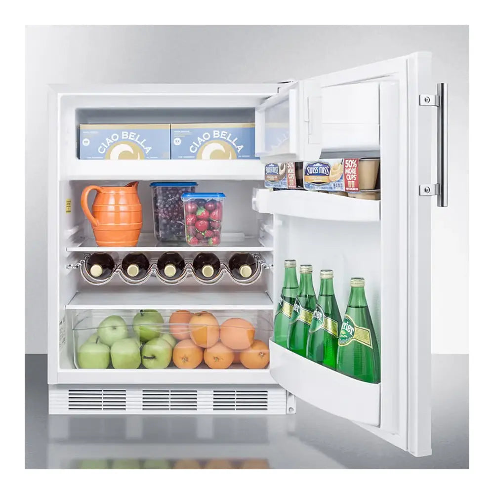 Summit 24" Wide Refrigerator-freezer