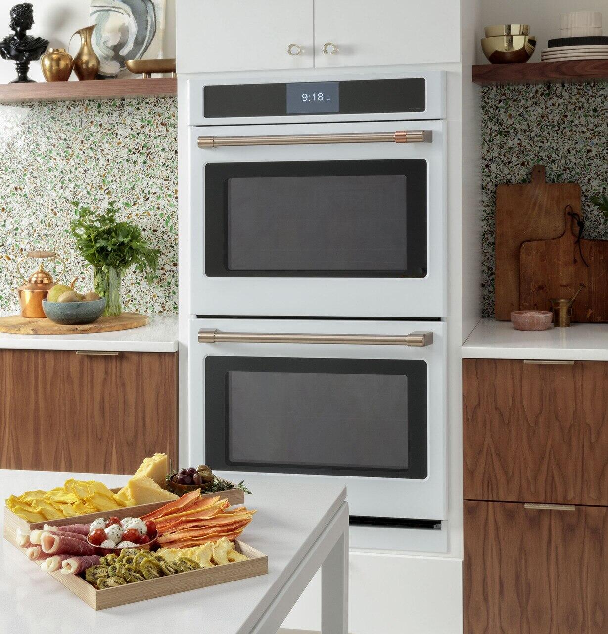 Cafe CAFÉ™ Professional Series 30" Smart Built-In Convection Double Wall Oven