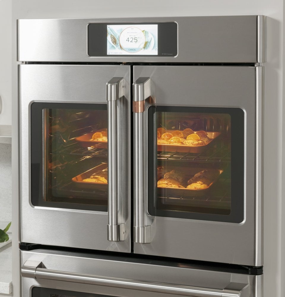 Cafe CAFÉ™ Professional Series 30" Smart Built-In Convection French-Door Double Wall 