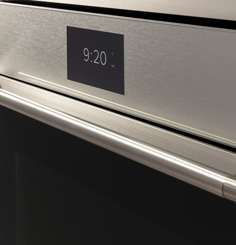 Cafe CAFÉ™ 30" Smart Single Wall Oven with Convection in Platinum Glass
