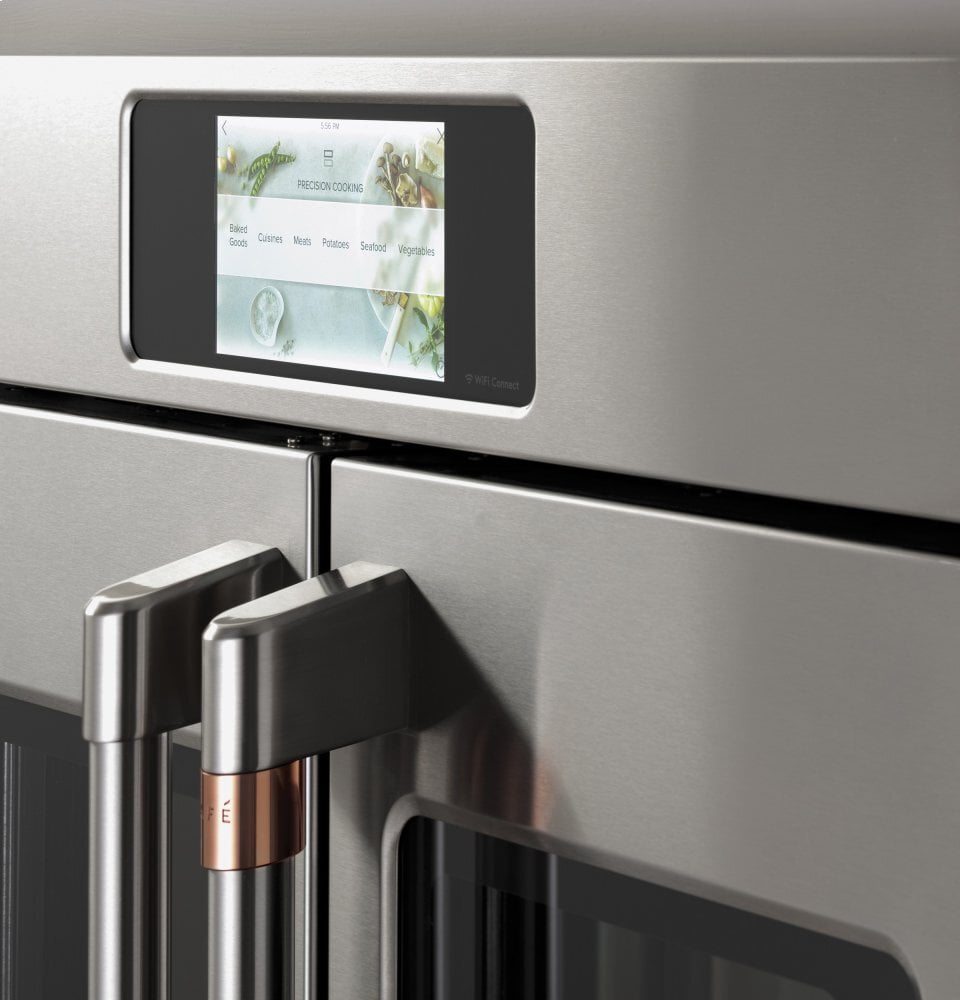 Cafe CAFÉ™ Professional Series 30" Smart Built-In Convection French-Door Single Wall 