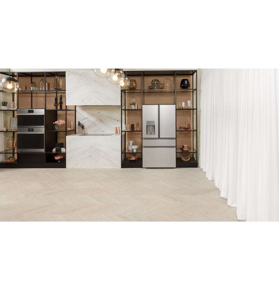 Cafe CAFÉ™ ENERGY STAR® 27.8 Cu. Ft. Smart 4-Door French-Door Refrigerator in Platinu