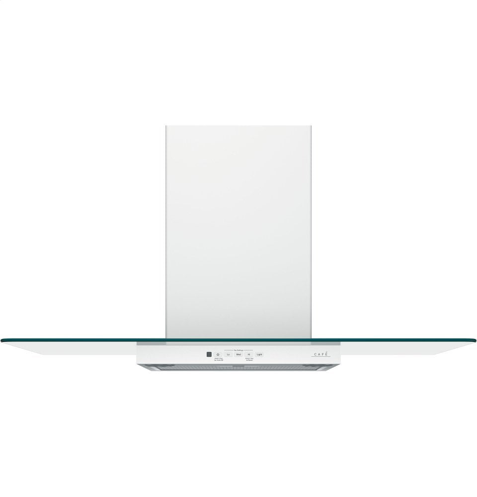 Cafe CAFÉ™ 36" Wall-Mount Glass Canopy Chimney Hood