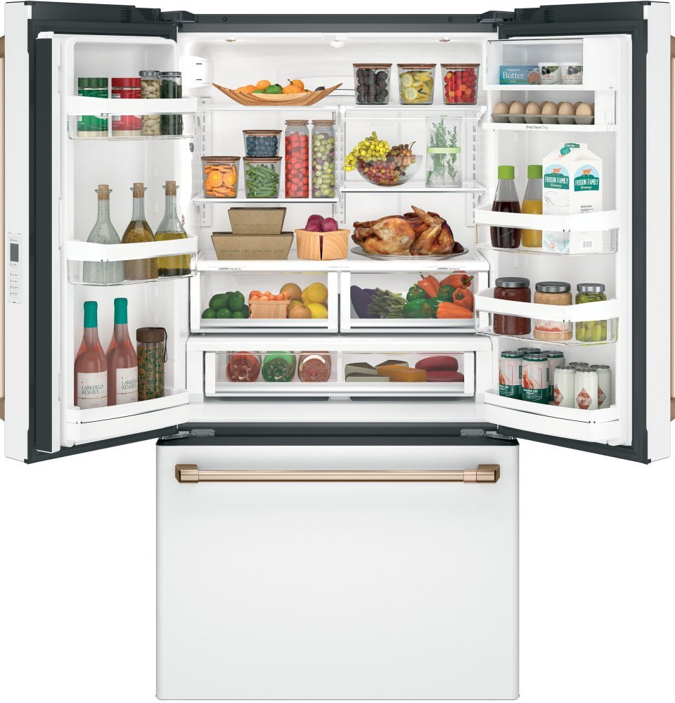 Cafe CAFÉ™ ENERGY STAR® 23.1 Cu. Ft. Smart Counter-Depth French-Door Refrigerator