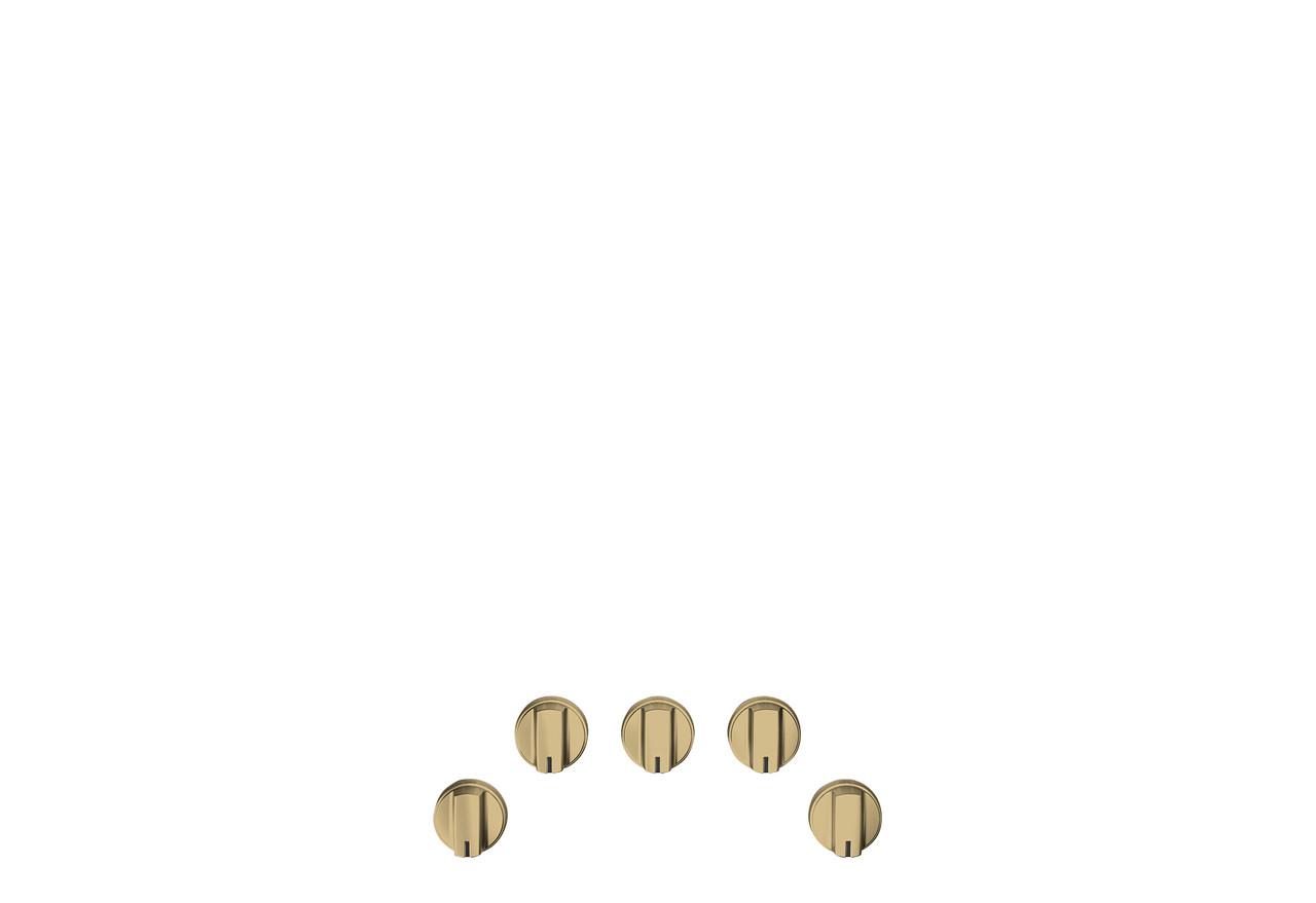 Cafe CAFÉ™ 5 Gas Cooktop Knobs - Brushed Brass