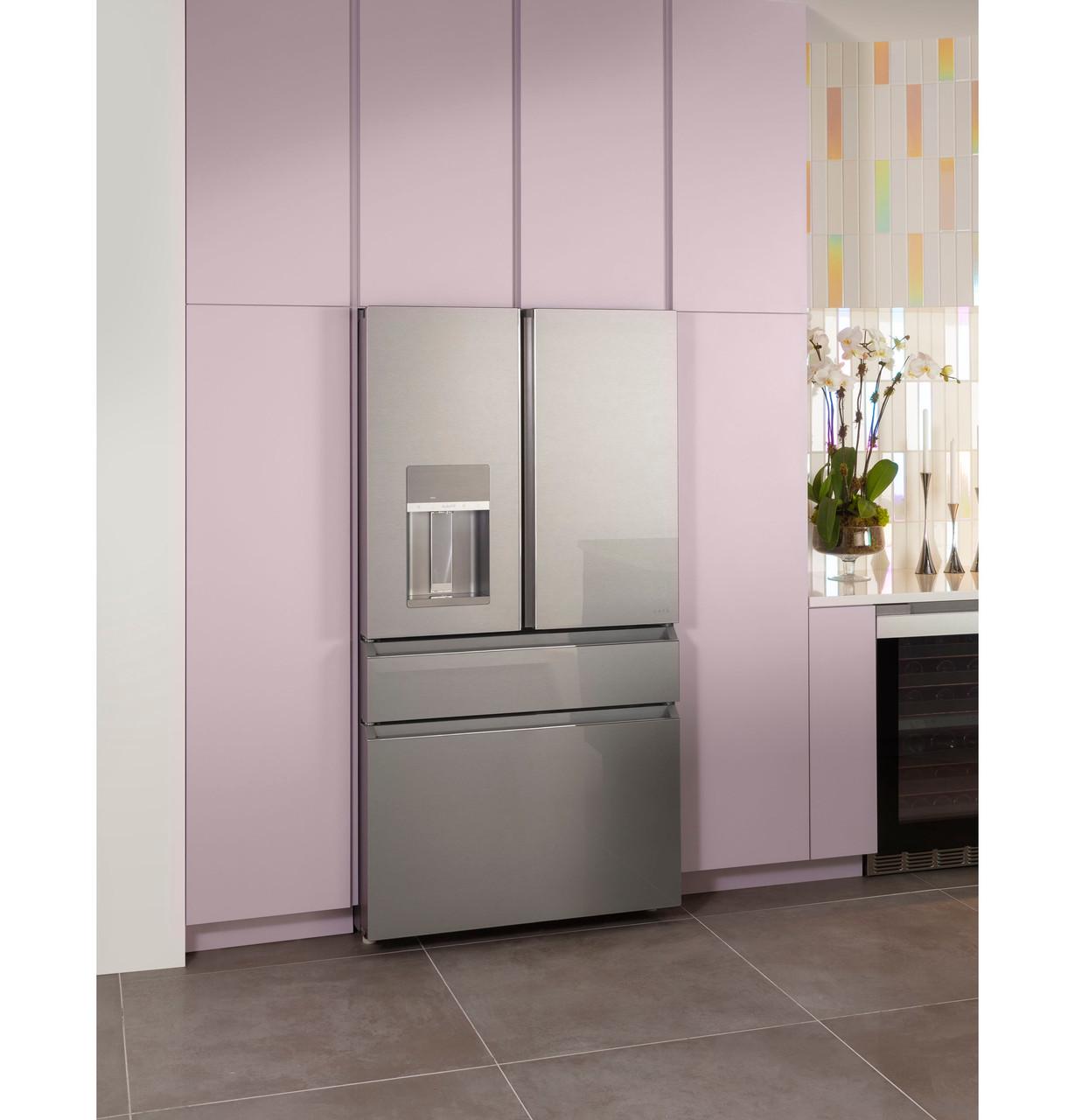 Cafe CAFÉ™ ENERGY STAR® 22.3 Cu. Ft. Smart Counter-Depth 4-Door French-Door Refrigera