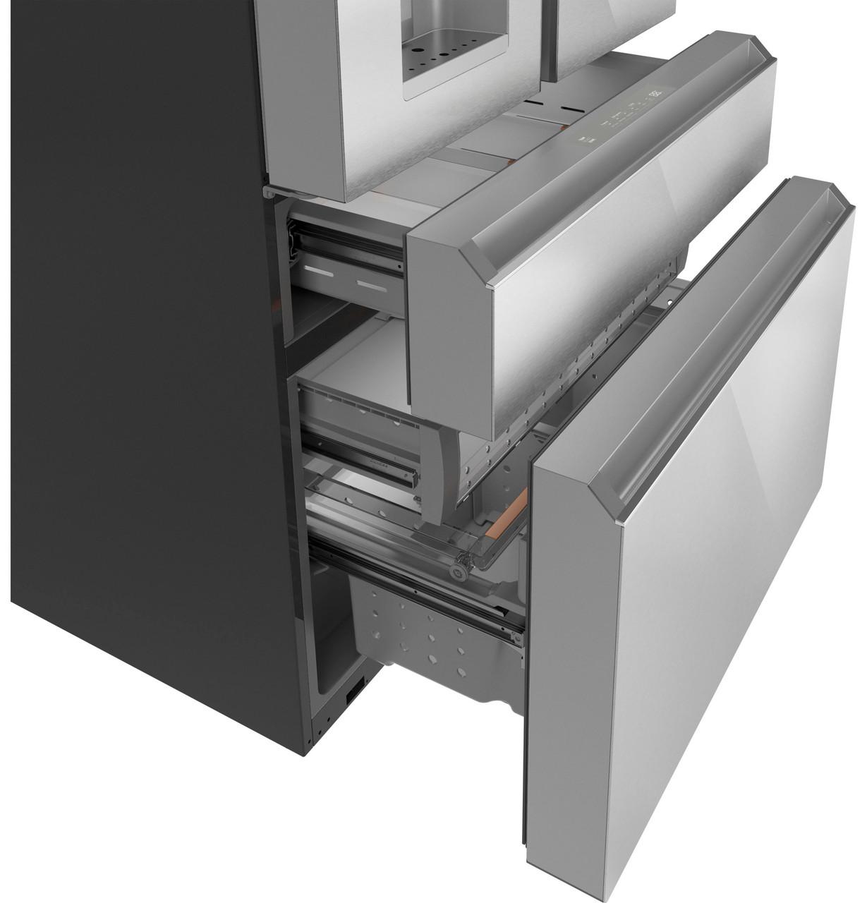 Cafe CAFÉ™ ENERGY STAR® 22.3 Cu. Ft. Smart Counter-Depth 4-Door French-Door Refrigera