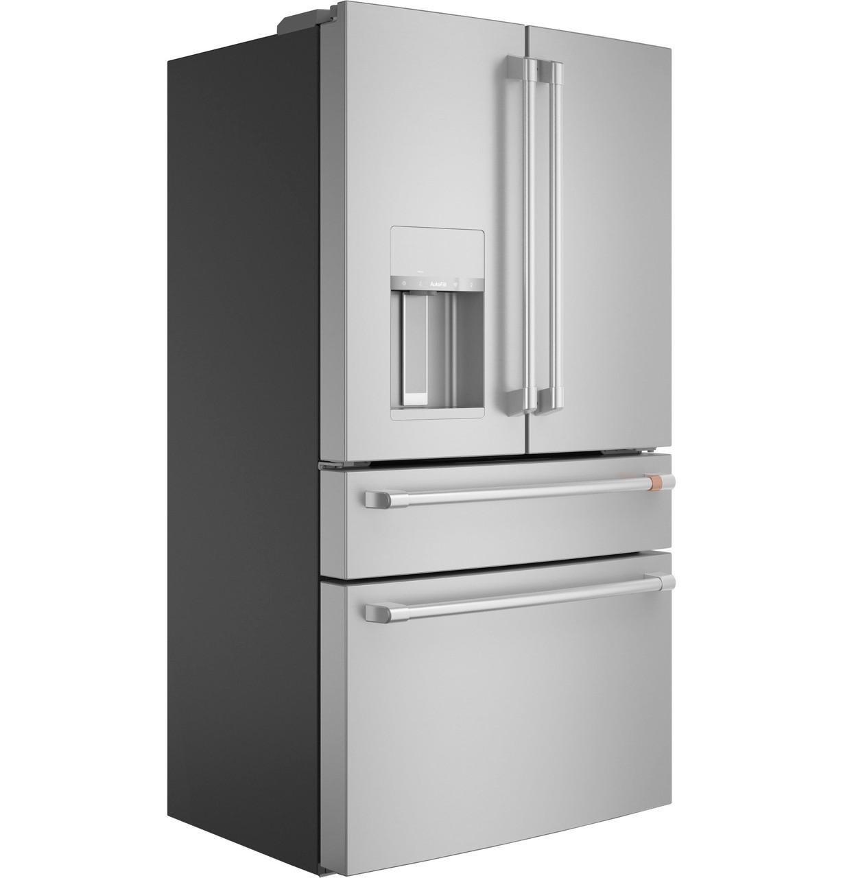 Cafe CAFÉ™ ENERGY STAR® 22.3 Cu. Ft. Smart Counter-Depth 4-Door French-Door Refrigera