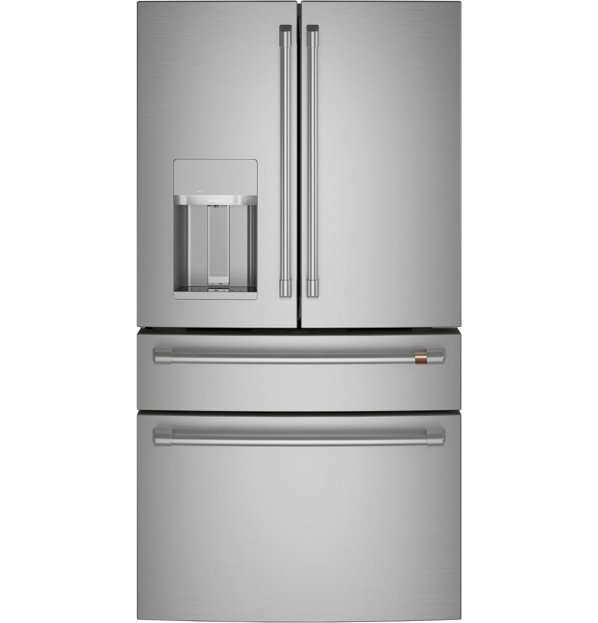 Cafe CAFÉ™ ENERGY STAR® 22.3 Cu. Ft. Smart Counter-Depth 4-Door French-Door Refrigera