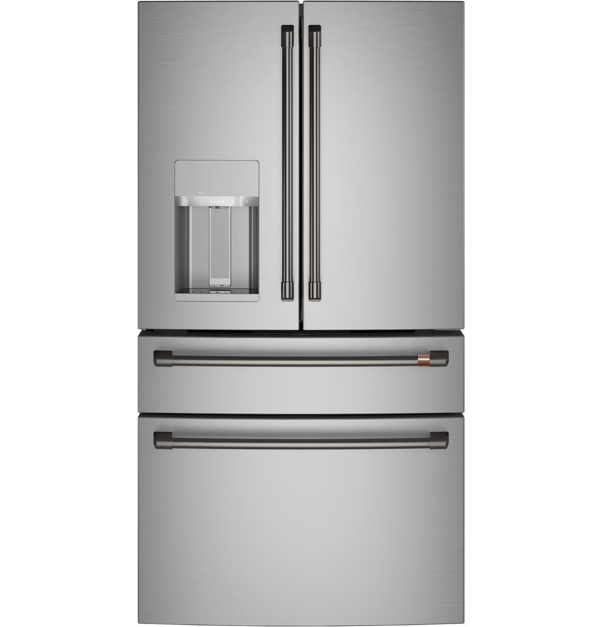 Cafe CAFÉ™ ENERGY STAR® 22.3 Cu. Ft. Smart Counter-Depth 4-Door French-Door Refrigera