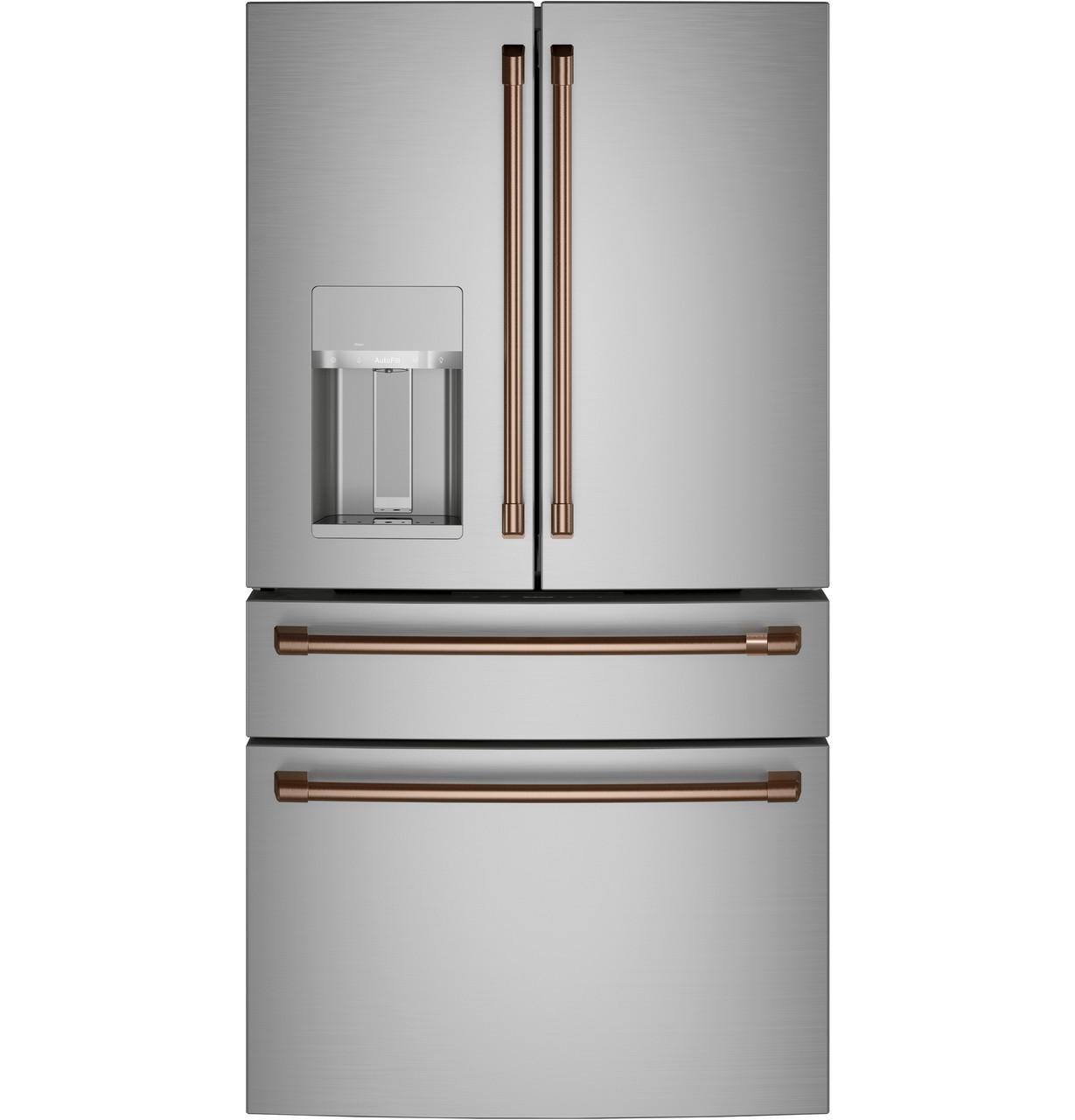 Cafe CAFÉ™ ENERGY STAR® 22.3 Cu. Ft. Smart Counter-Depth 4-Door French-Door Refrigera