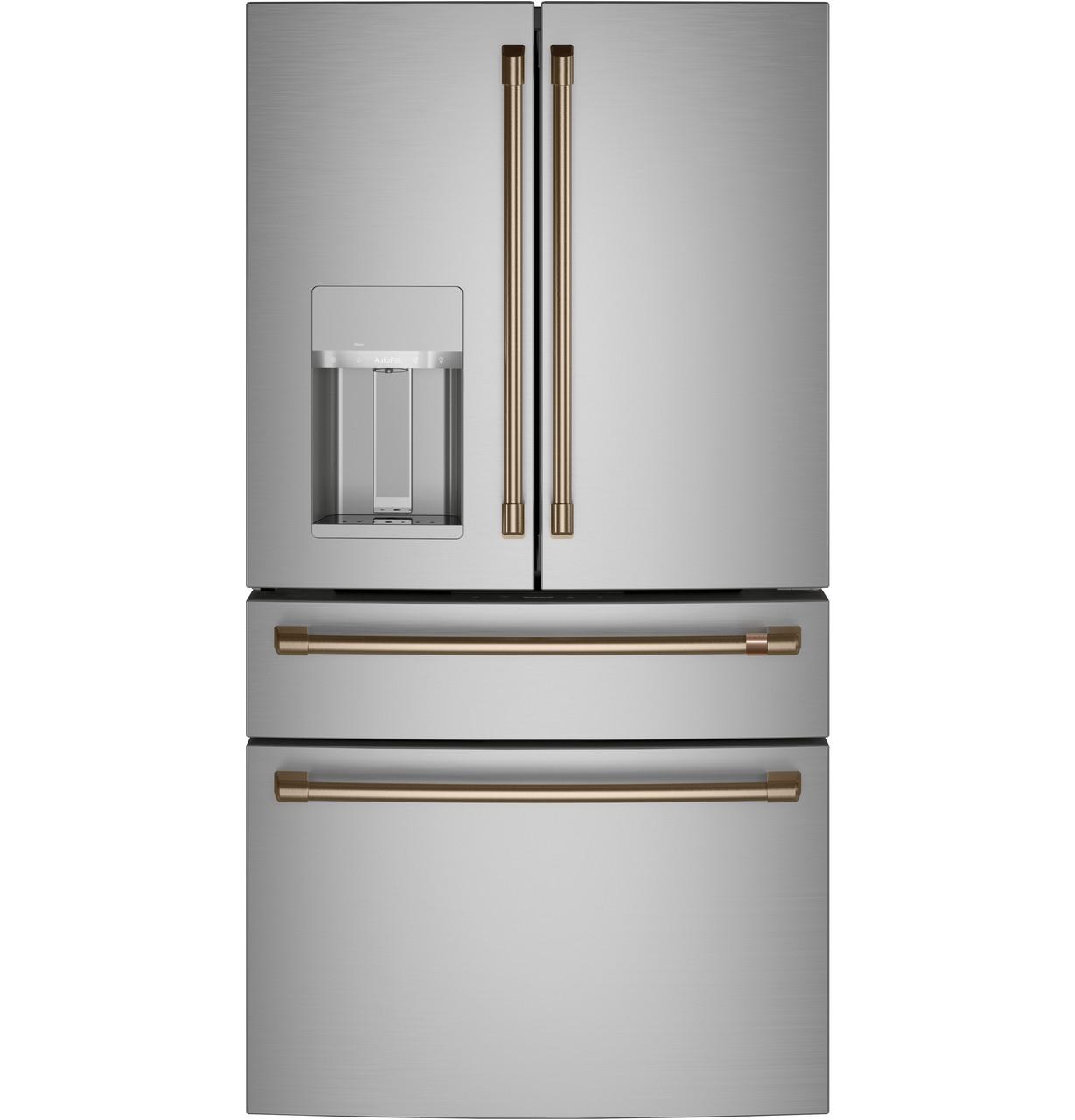 Cafe CAFÉ™ ENERGY STAR® 22.3 Cu. Ft. Smart Counter-Depth 4-Door French-Door Refrigera