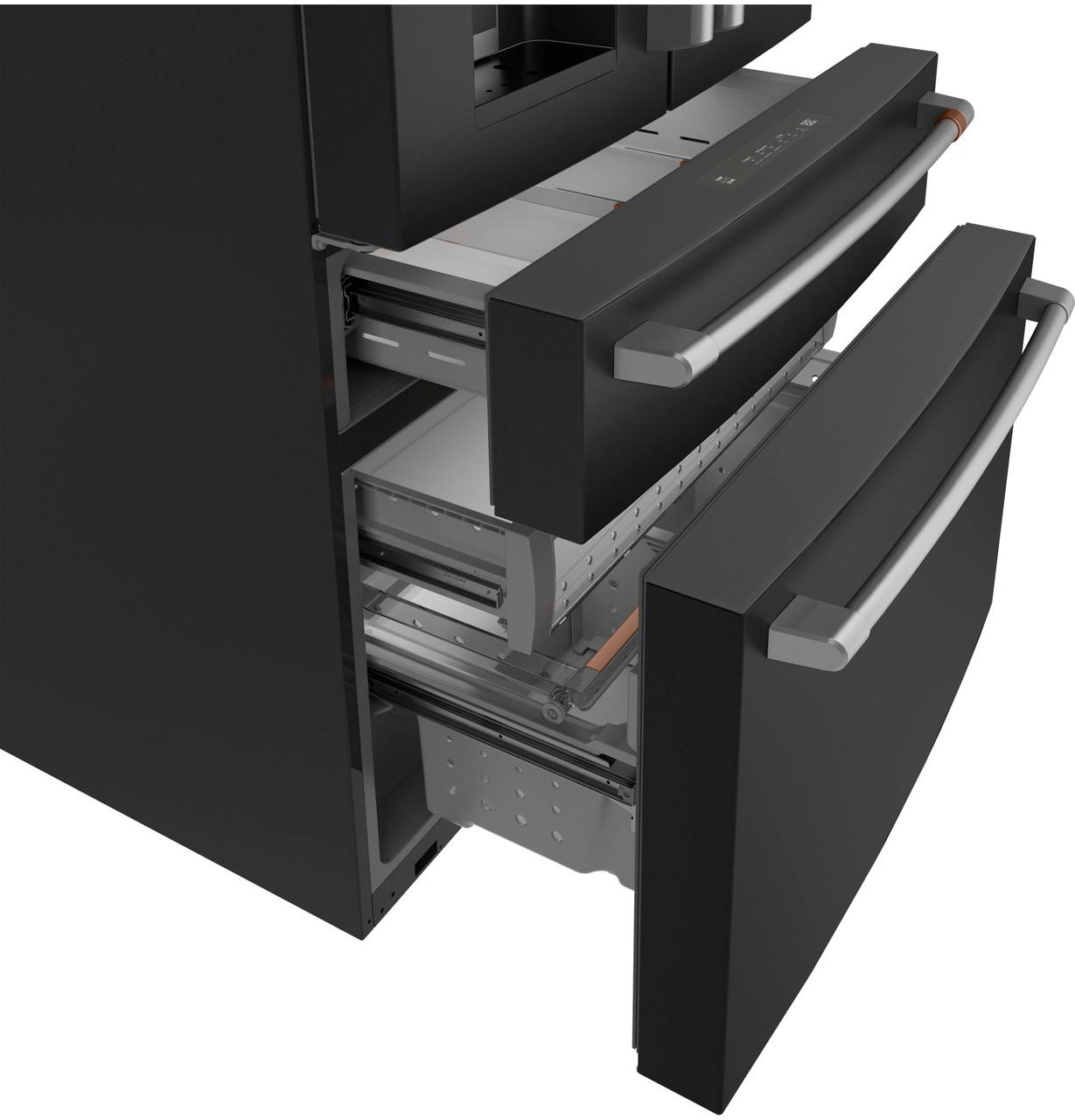 Cafe CAFÉ™ ENERGY STAR® 22.3 Cu. Ft. Smart Counter-Depth 4-Door French-Door Refrigera