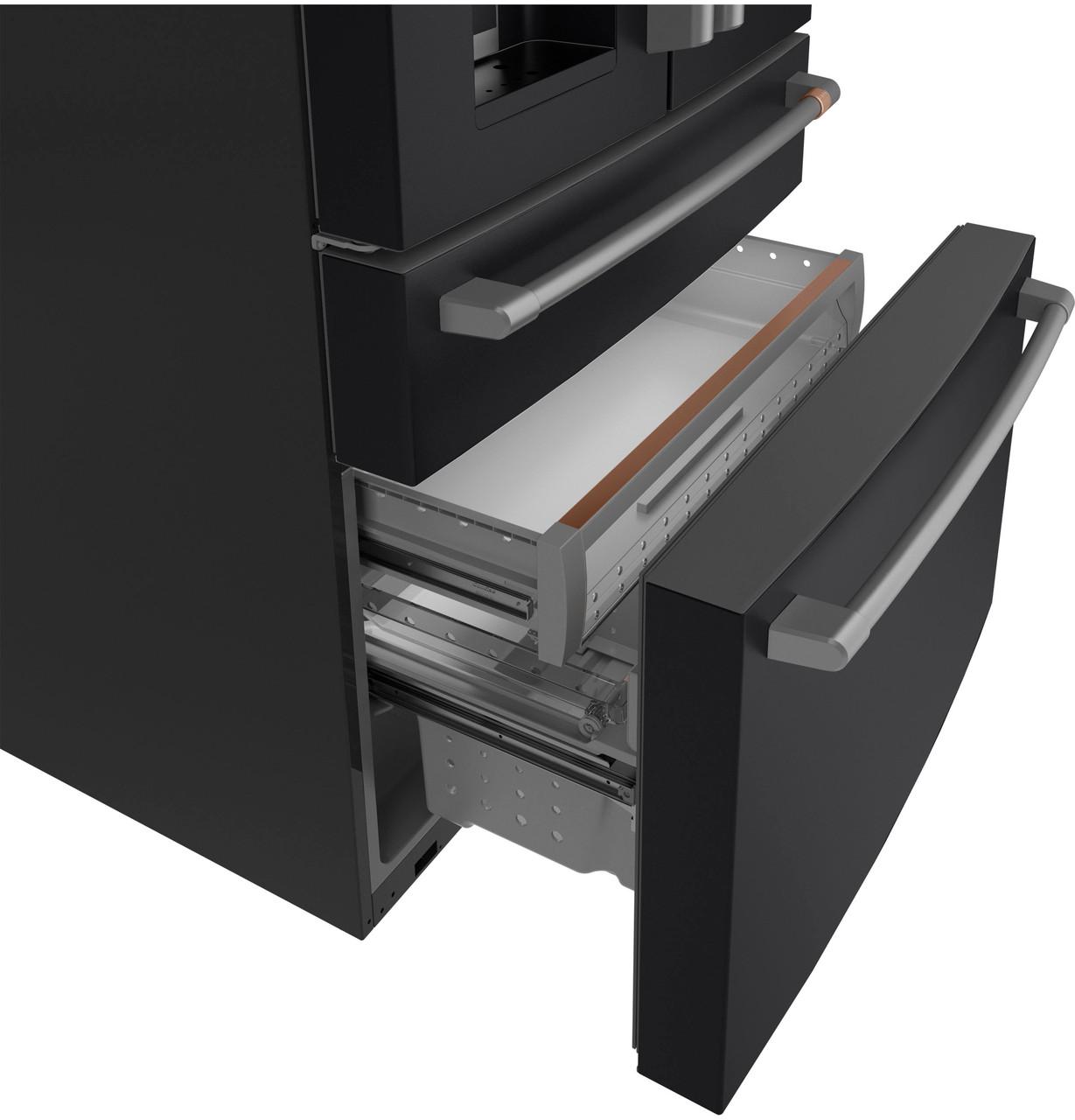 Cafe CAFÉ™ ENERGY STAR® 22.3 Cu. Ft. Smart Counter-Depth 4-Door French-Door Refrigera