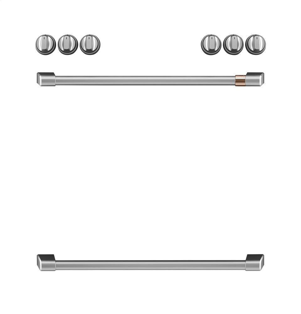 Cafe CAFÉ™ Front Control Electric Knobs and Handles - Brushed Stainless