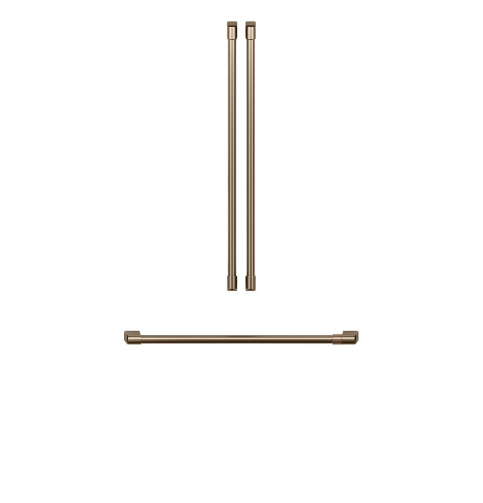 Cafe CAFÉ™ Refrigeration Handle Kit - Brushed Bronze