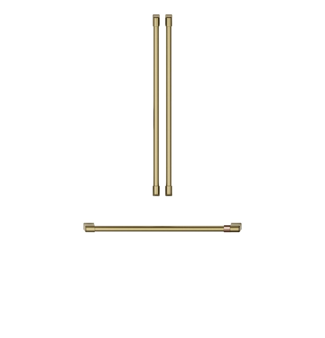 Cafe CAFÉ™ Refrigeration Handle Kit - Brushed Brass