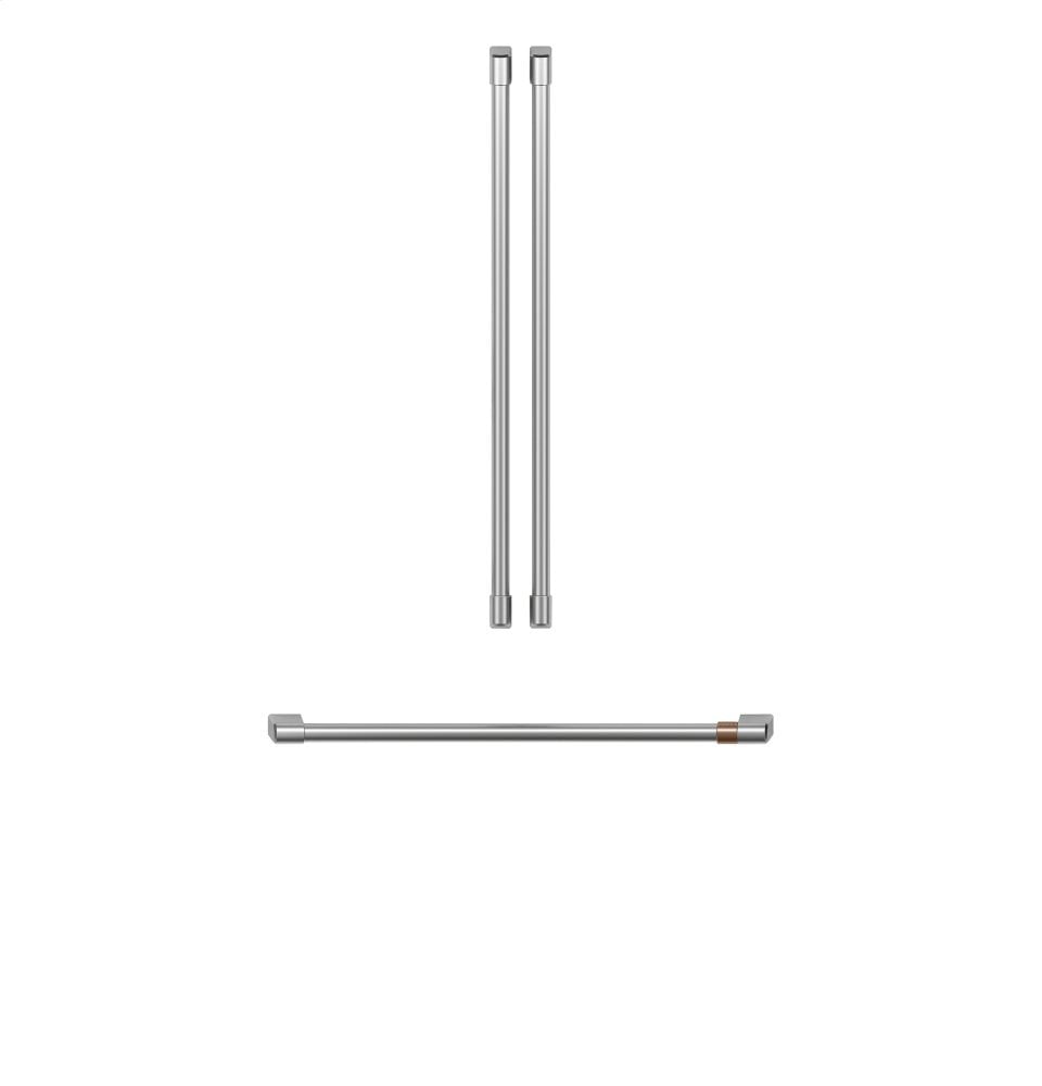 Cafe CAFÉ™ Refrigeration Handle Kit - Brushed Stainless