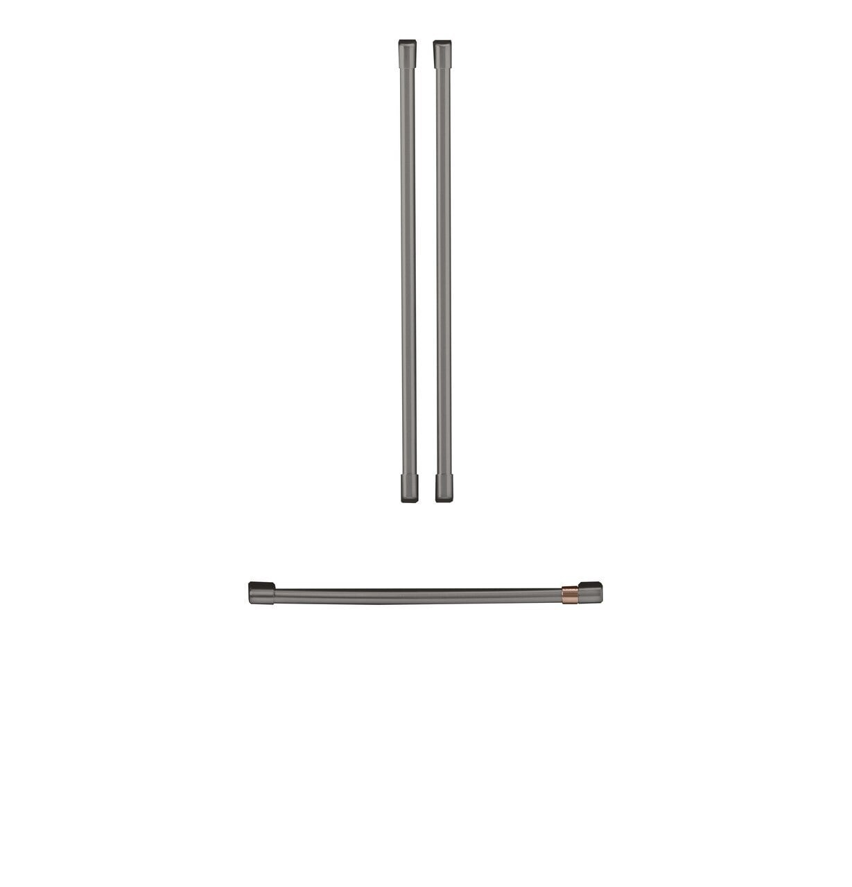 Cafe CAFÉ™ Refrigeration Handle Kit - Brushed Black