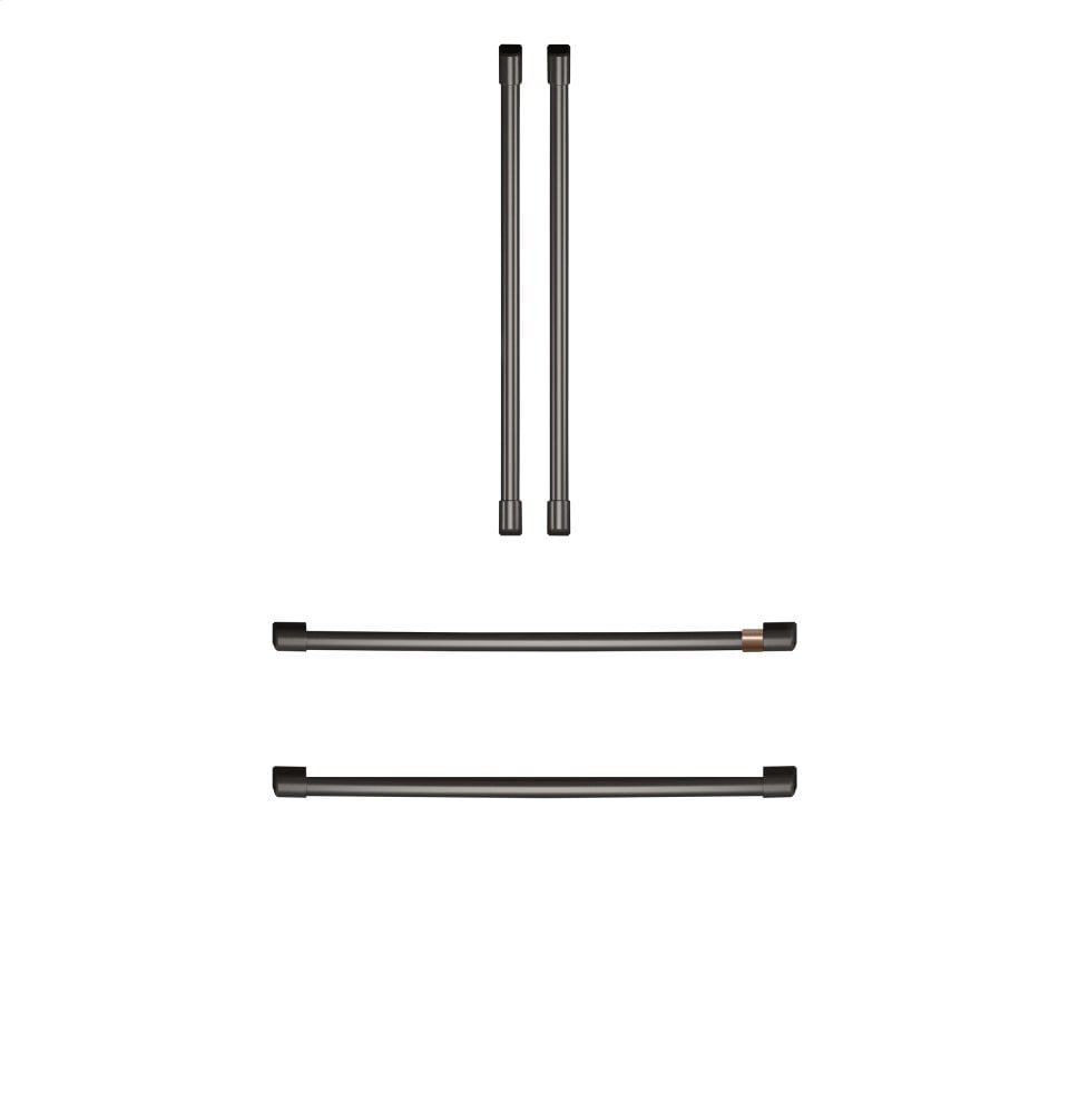 Cafe CAFÉ™ Refrigeration Handle Kit - Brushed Black