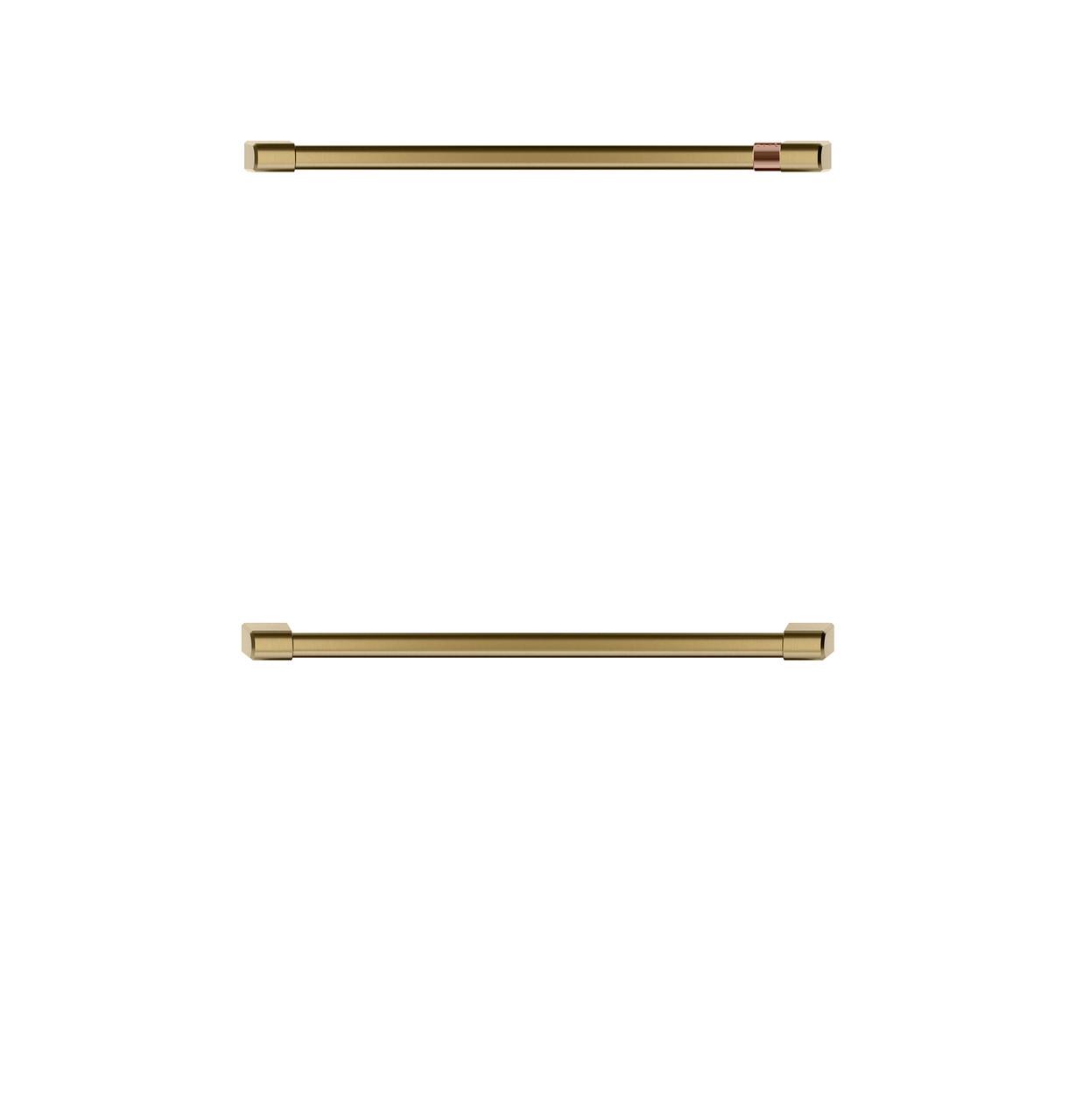 Cafe CAFÉ™ Handle Kit - Wall Oven Brushed Brass