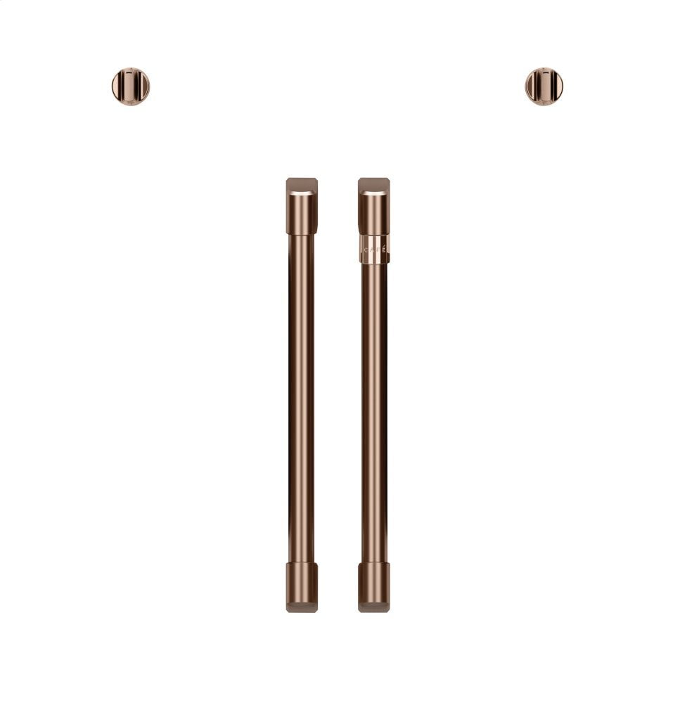 Cafe CAFÉ™ 2 French-Door Handles; - Brushed Copper