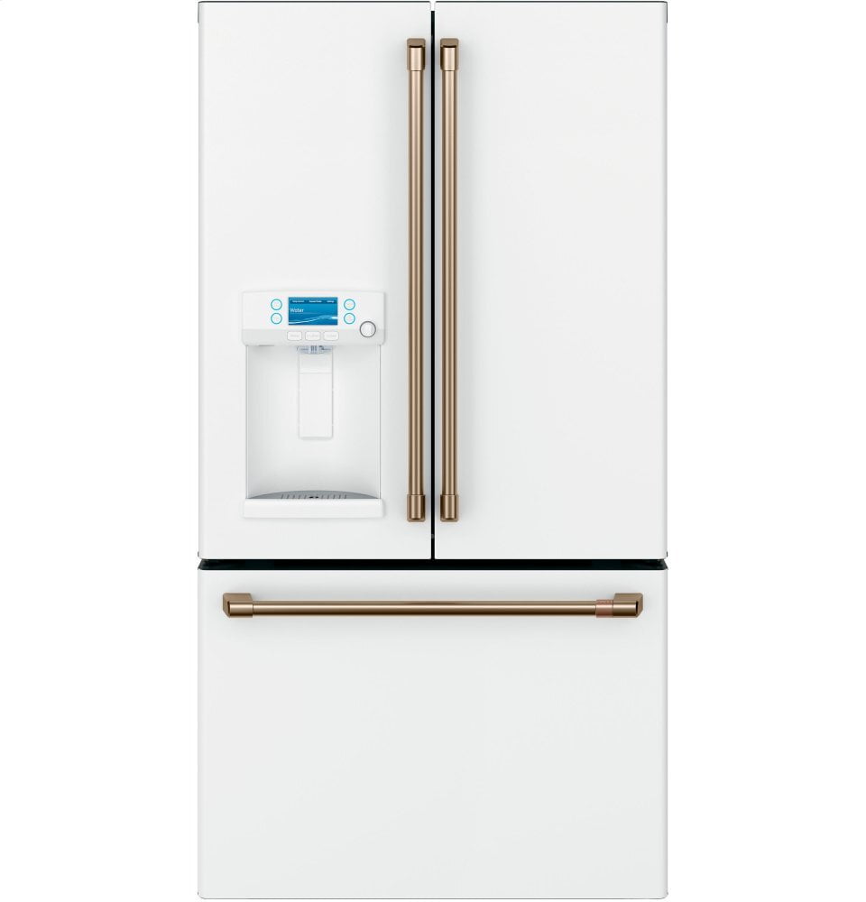 Cafe CAFÉ™ ENERGY STAR® 22.1 Cu. Ft. Smart Counter-Depth French-Door Refrigerator wit