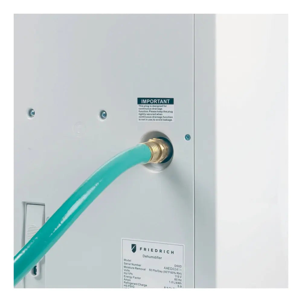 Friedrich Friedrich 50 Pint Dehumidifier with Built-In Drain Pump