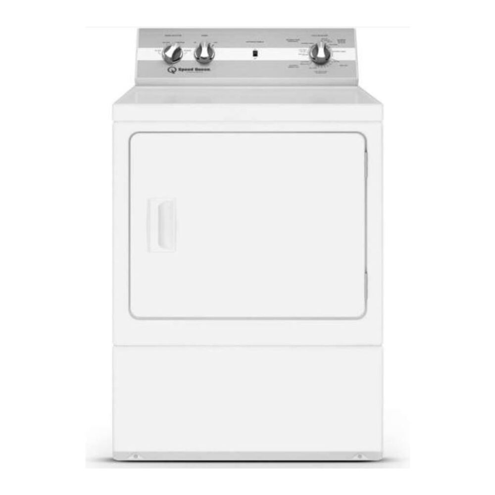 Speed Queen DC5 Sanitizing Electric Dryer with Pet Plus™  Extended Tumble  Steam  5-Year War