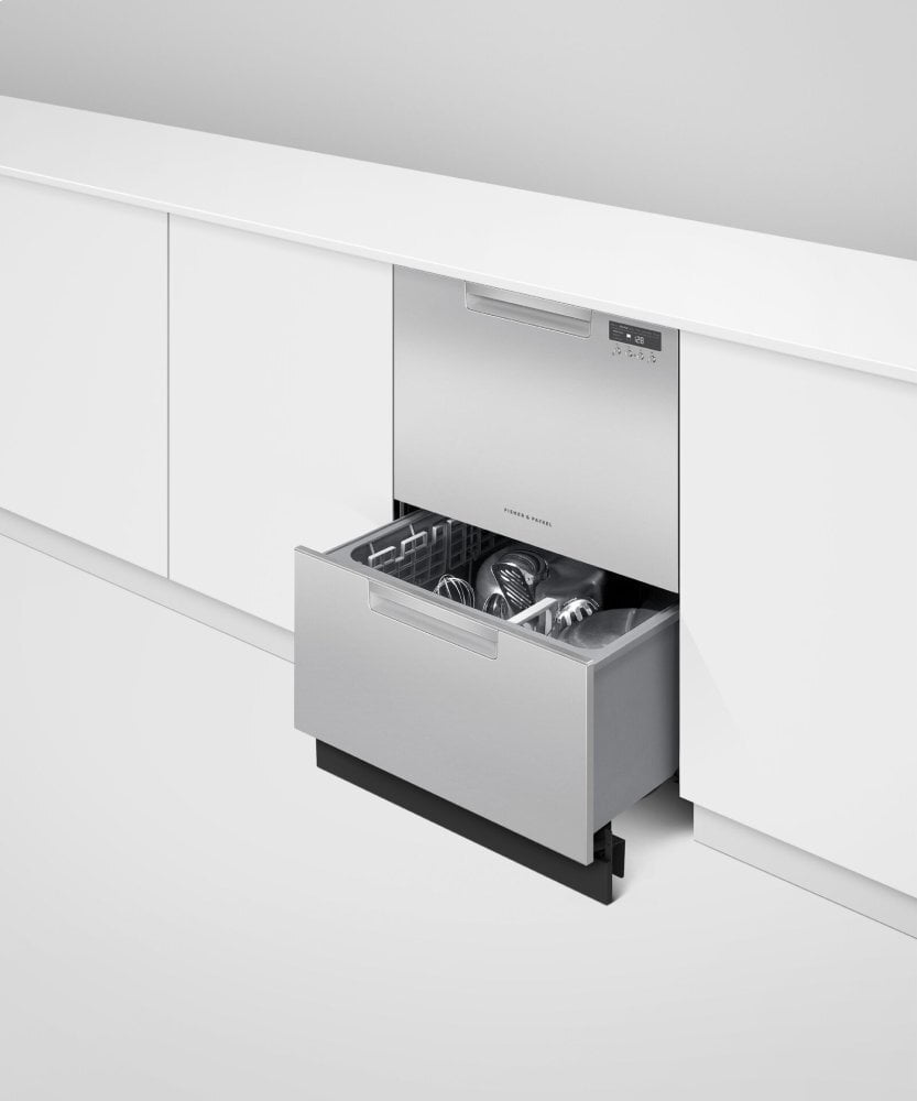 Fisher & Paykel Series 7 Contemporary Tall Double DishDrawer™ Dishwasher