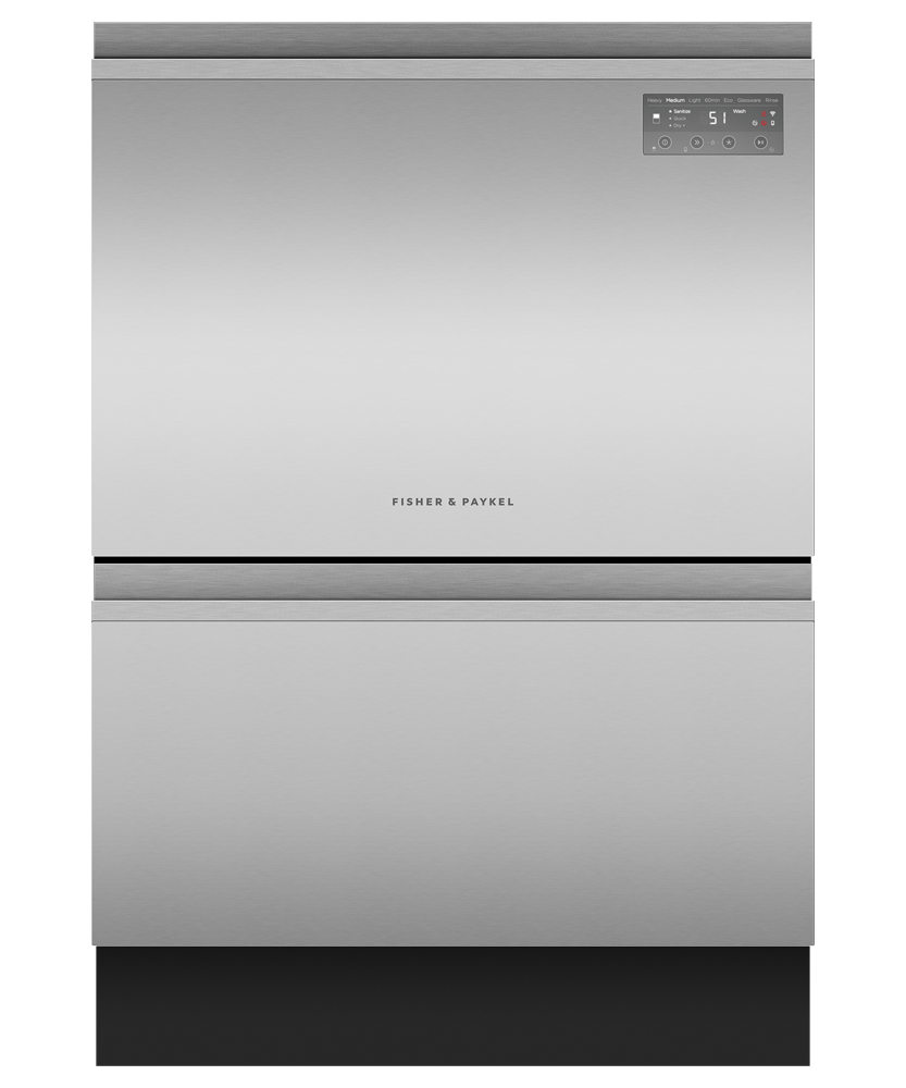 Fisher & Paykel Series 7 Contemporary Tall Double DishDrawer™ Dishwasher