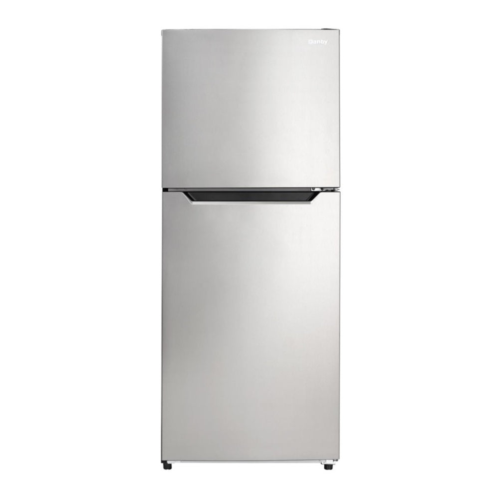 Danby Danby 10.1 cu. ft. Top Mount Apartment Size Fridge in Stainless Steel Look