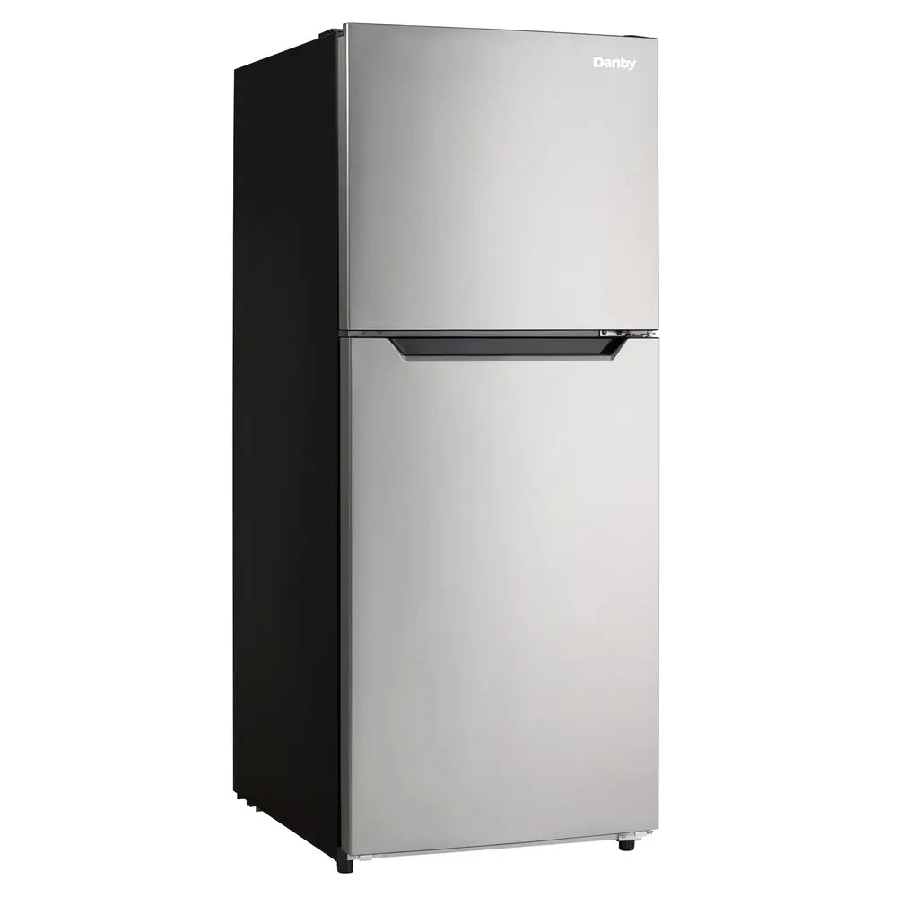 Danby Danby 10.1 cu. ft. Top Mount Apartment Size Fridge in Stainless Steel Look